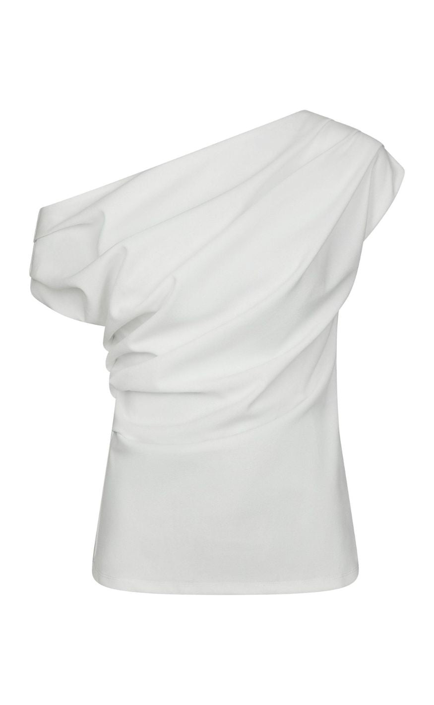 Neo Noir Top - Mabelle - White