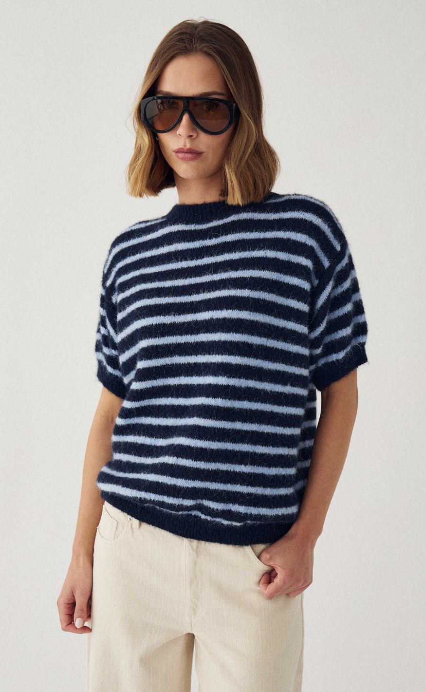 Noella Strik - Monikah - Blue Stripe