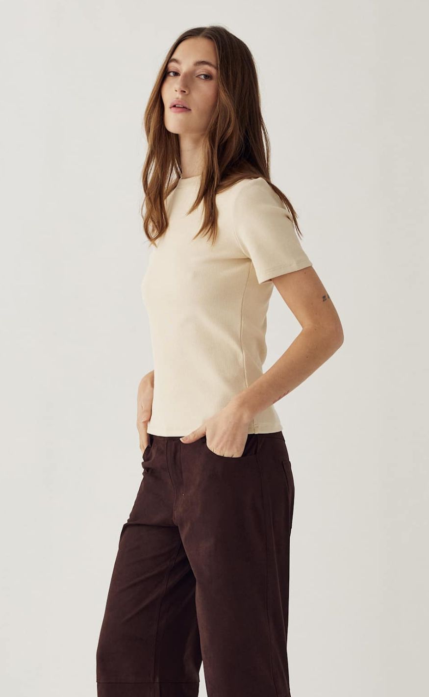 Noella T-Shirt - Lidie - Ivory