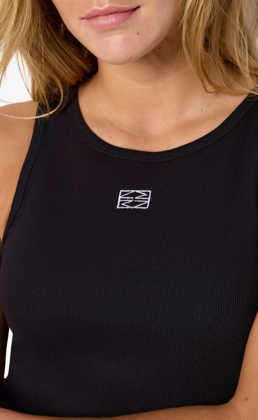 Noisy May Top - Maya Regular Tank - Black