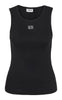 Noisy May Top - Maya Regular Tank - Black