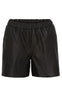 Notyz Shorts - Chicago - Black Leather