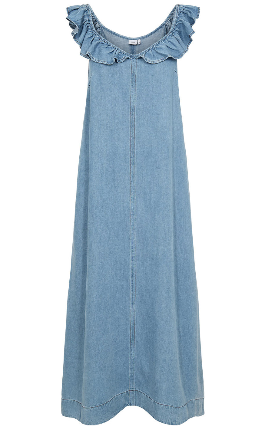 Nümph Kjole - Elida - Light Blue Denim