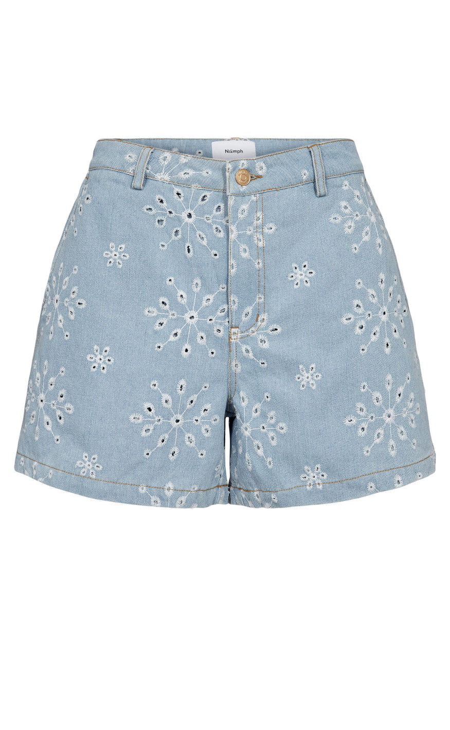 Nümph Shorts - Delilah - Light Blue Denim
