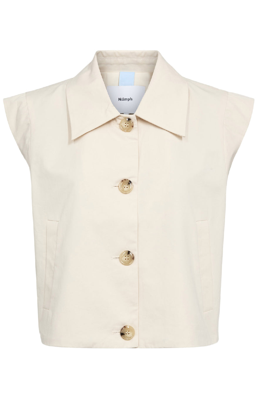 Nümph Vest - Susnna - Whitecap Gray