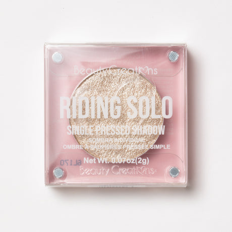 BEAUTY CREATIONS - MONTAR SOLO UNA SOLA SOMBRA PRESIONADA