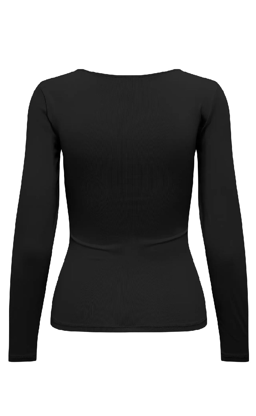 ONLY Bluse - Lea Deep 2 Ways - Black