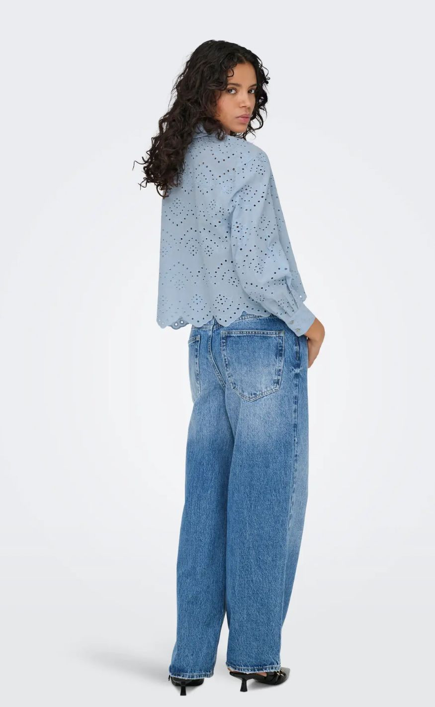 ONLY Skjorte - Alais - Cashmere Blue
