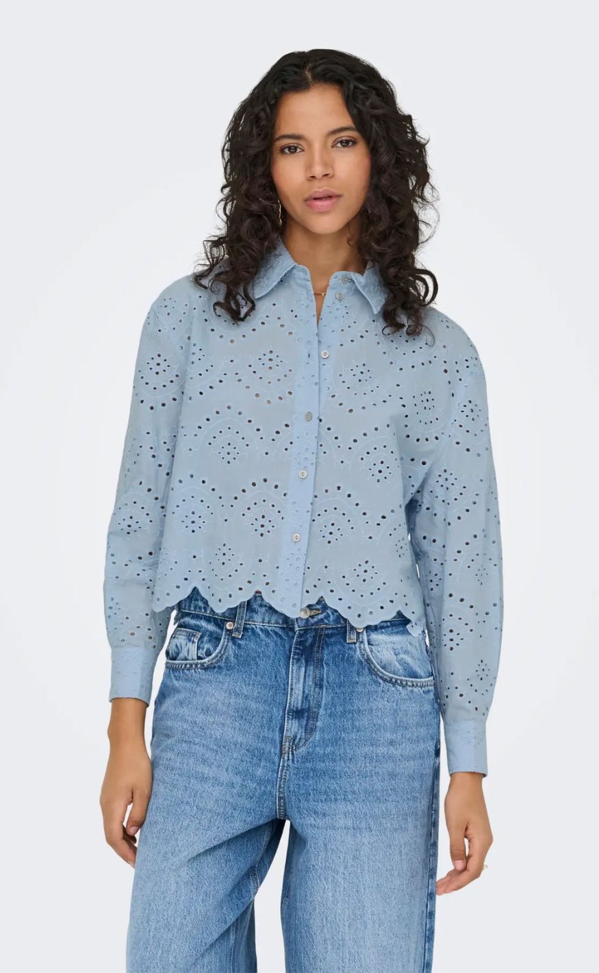 ONLY Skjorte - Alais - Cashmere Blue