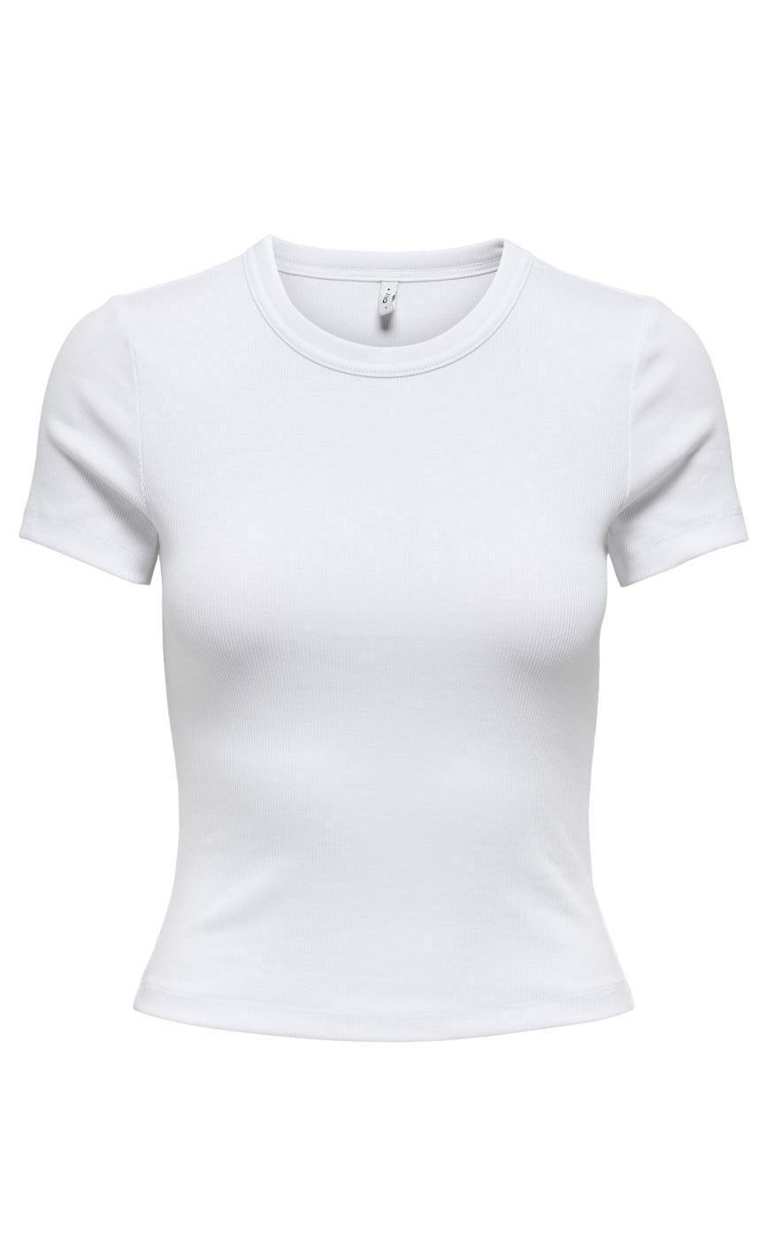 ONLY T-Shirt - Val - Bright White
