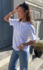 ONLY T-shirt - Monja Studs - White Studs