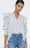 Only Bluse - Idris - Cashmere Blue Mini Floral