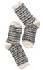 Oroblu Strømper - Woman Wool Pattern - Off White / Black