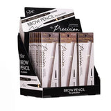 SHE MAKEUP- THE PRECISION- DARK BROWN PENCIL- 24PCS