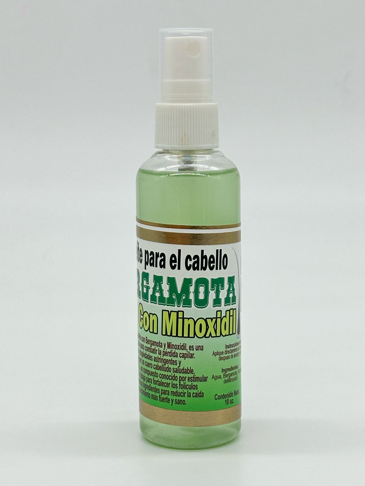 MX- BERGAMOTA CON MINOXIDIL- ACEITE PARA EL CABELLO- 1PC