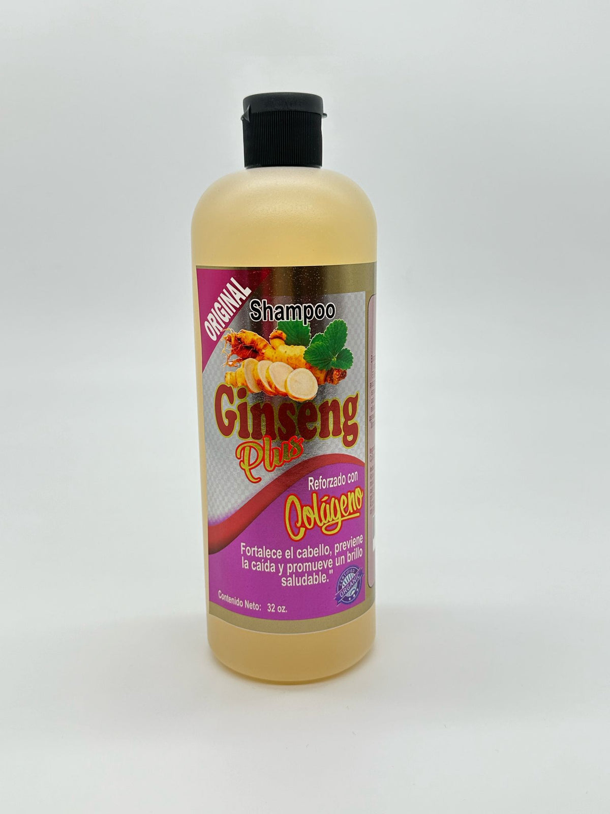 SHAMPOO DE GINSENG PLUS REFORZADO CON COLAGENO-1PC