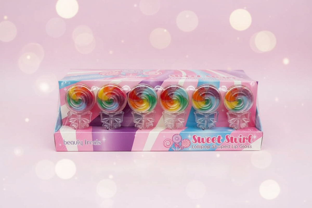 BEAUTY TREATS- SUPER SWEET POPS -  LIP GLOSS (24PCS)