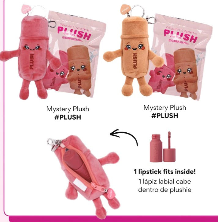 BEAUTY CREATIONS-  PLUSH KEYCHAIN PLUSH POUCH - MISTERY COLOR (1PC)