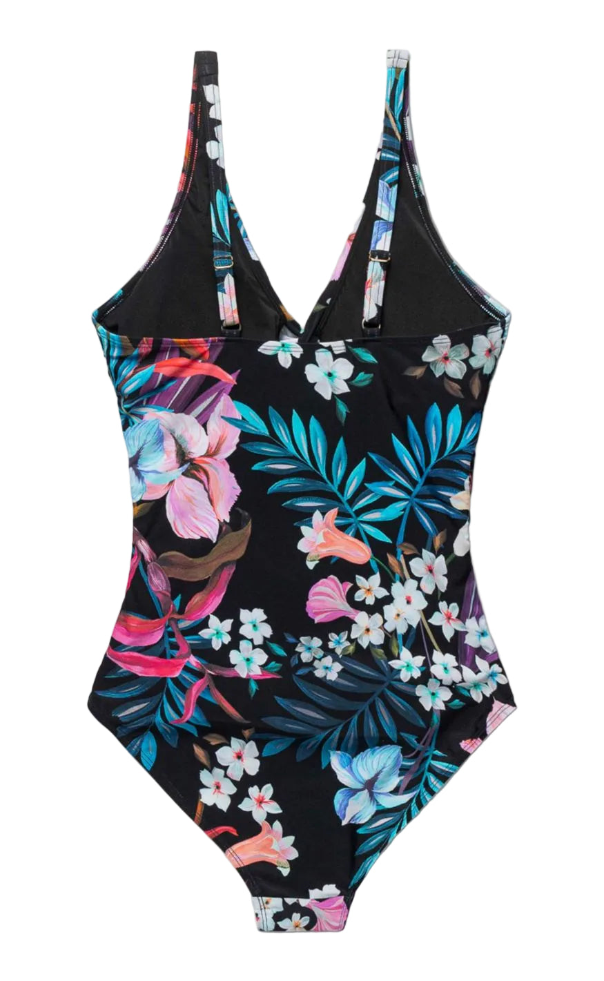 Panos Emporio Badedragt - Simi - Night Jungle Black