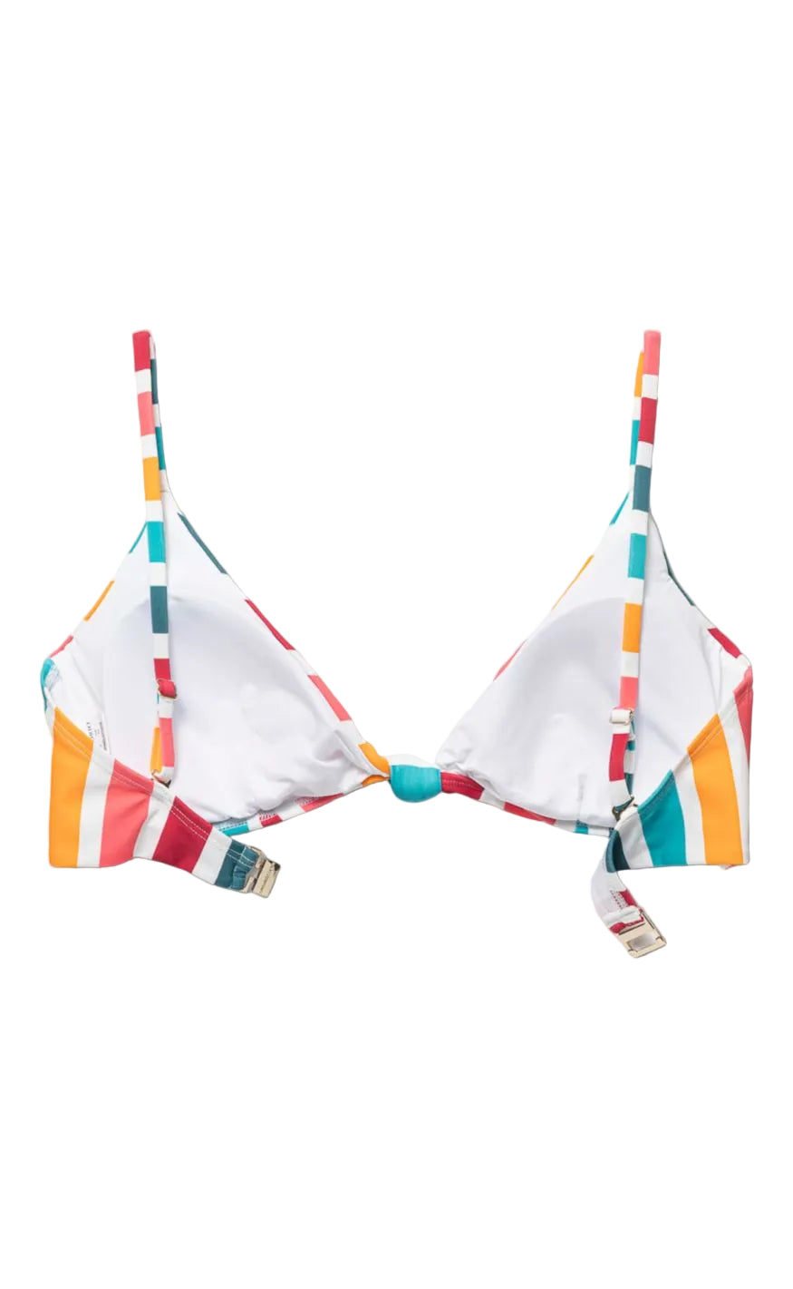 Panos Emporio Bikini Bralette/Top - Stripe Anthea - Multi