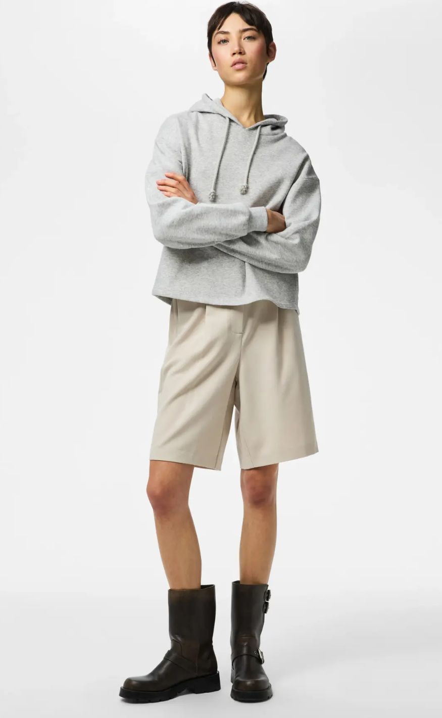 Pieces Shorts - Kamil - Silver Lining