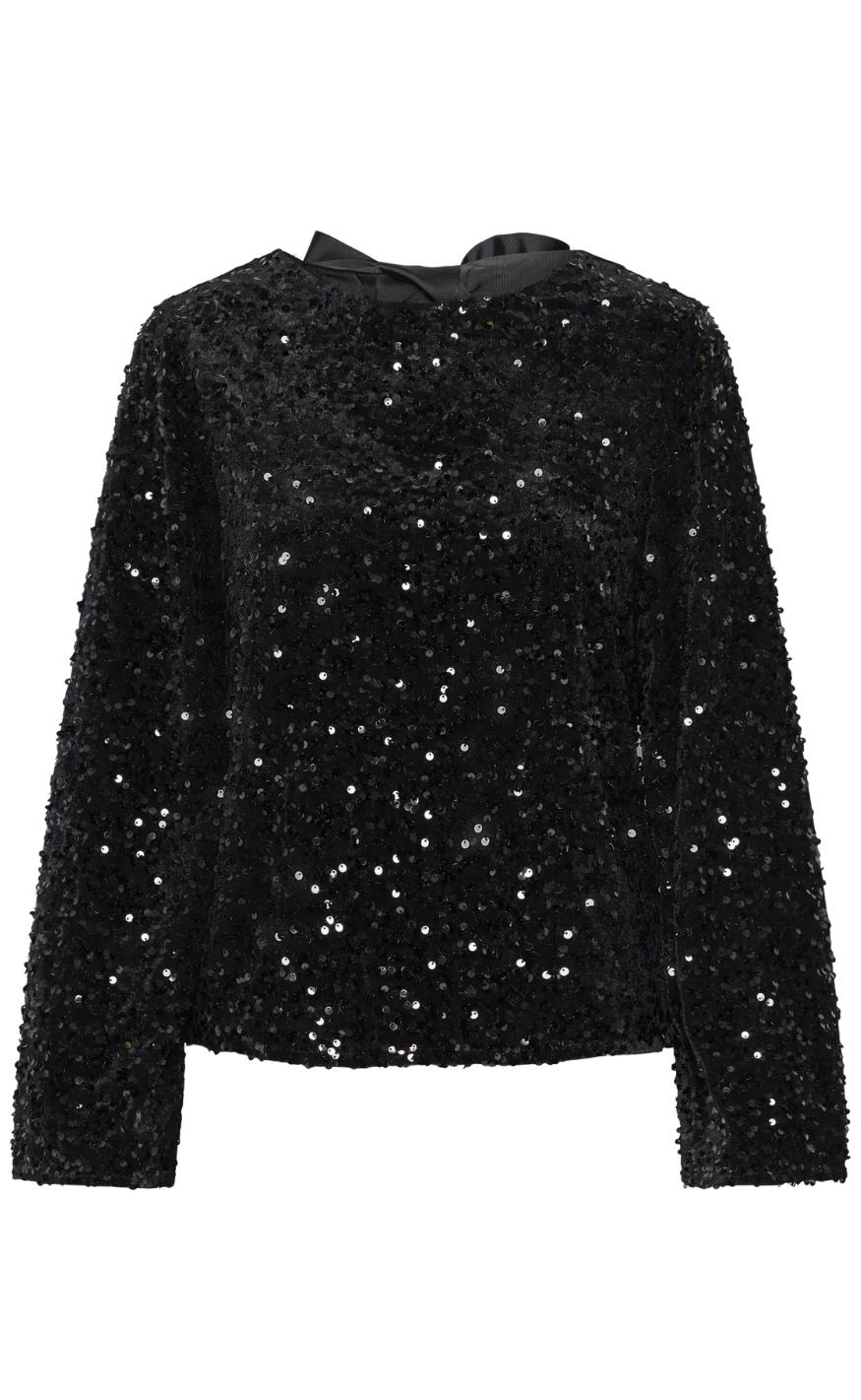 Pieces Top - Kam - Black