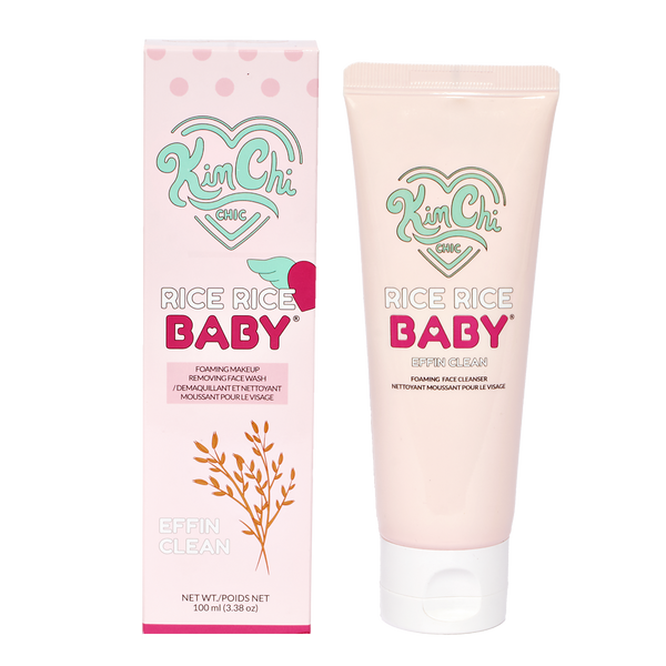 KIMCHI CHIC - RICE RICE BABY FOAMING MAKEUP REMOVING FACE WASH - 01 EFFIN CLEAN