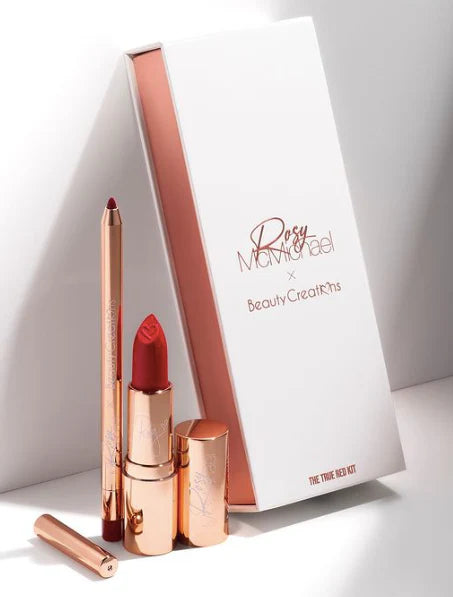 BEAUTY CREATIONS- ROSY MCMICHAEL- THE TRUE RED KIT- 1PC