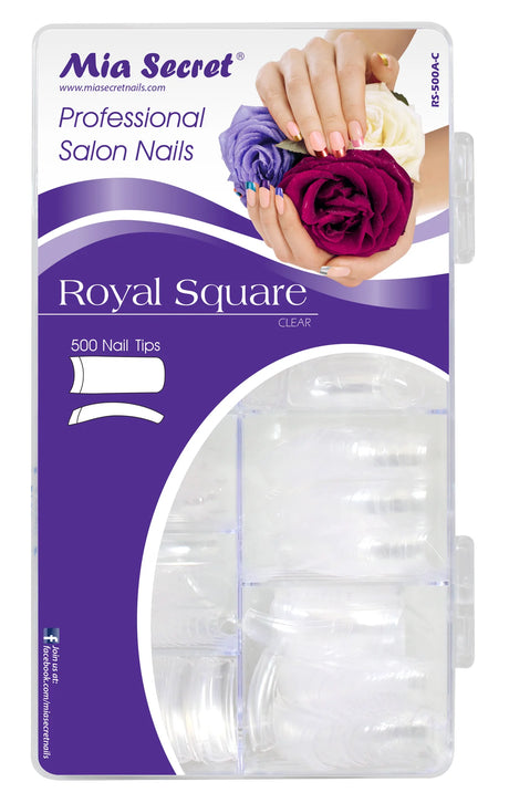 MIA SECRET - PROFESSIONAL NAIL TIPS (1 BOX = 500 TIPS)