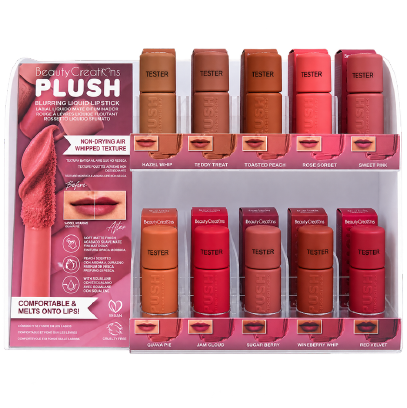 BEAUTY CREATIONS - PLUSH COLLECTION - LIQUID LIPSTICK DISPLAY PTD -