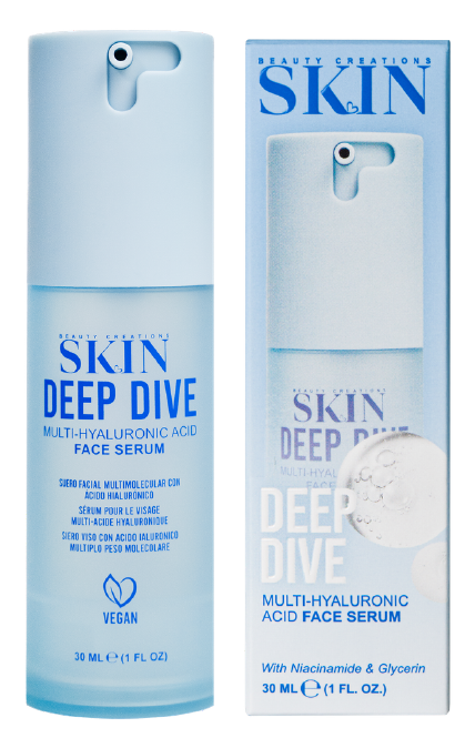 BEAUTY CREATIONS SKIN - DEEP DIVE MULTI HYALURONIC ACID FACE SERUM -  (1PC)