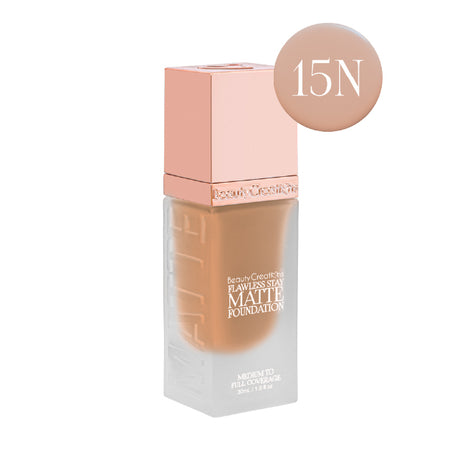 BEAUTY CREATIONS- FLAWLESS STAY- MATTE LIQUID FOUNDATION-