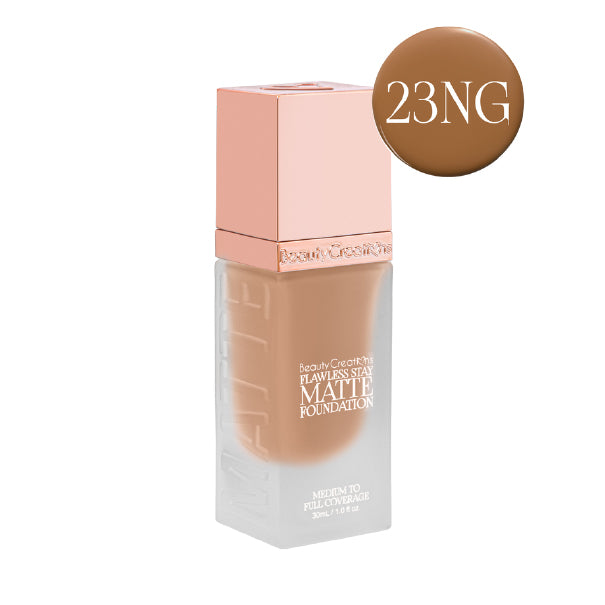 BEAUTY CREATIONS- FLAWLESS STAY- MATTE LIQUID FOUNDATION-