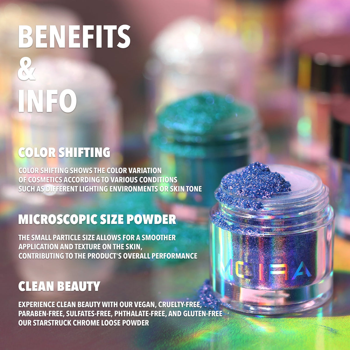 MOIRA - STARSTRUCK CHROME LOOSE POWDER