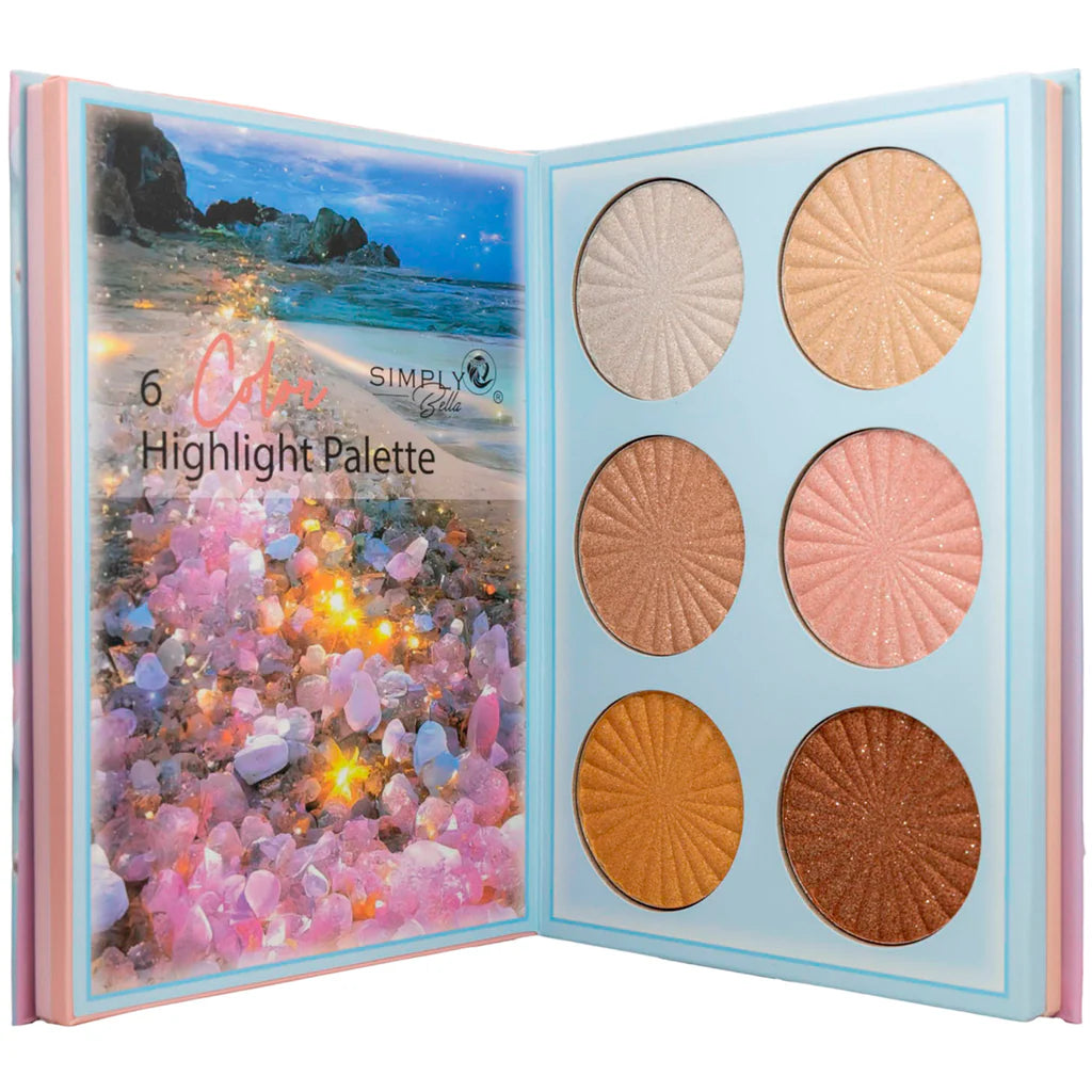 SIMPLY BELLA- COQUETTE-BOOK PALETTE- (1PC)