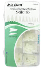 MIA SECRET - PROFESSIONAL NAIL TIPS (1 BOX = 500 TIPS)