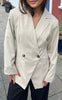 Say INA Copenhagen Blazer - Anne Asymmetrical - Sand