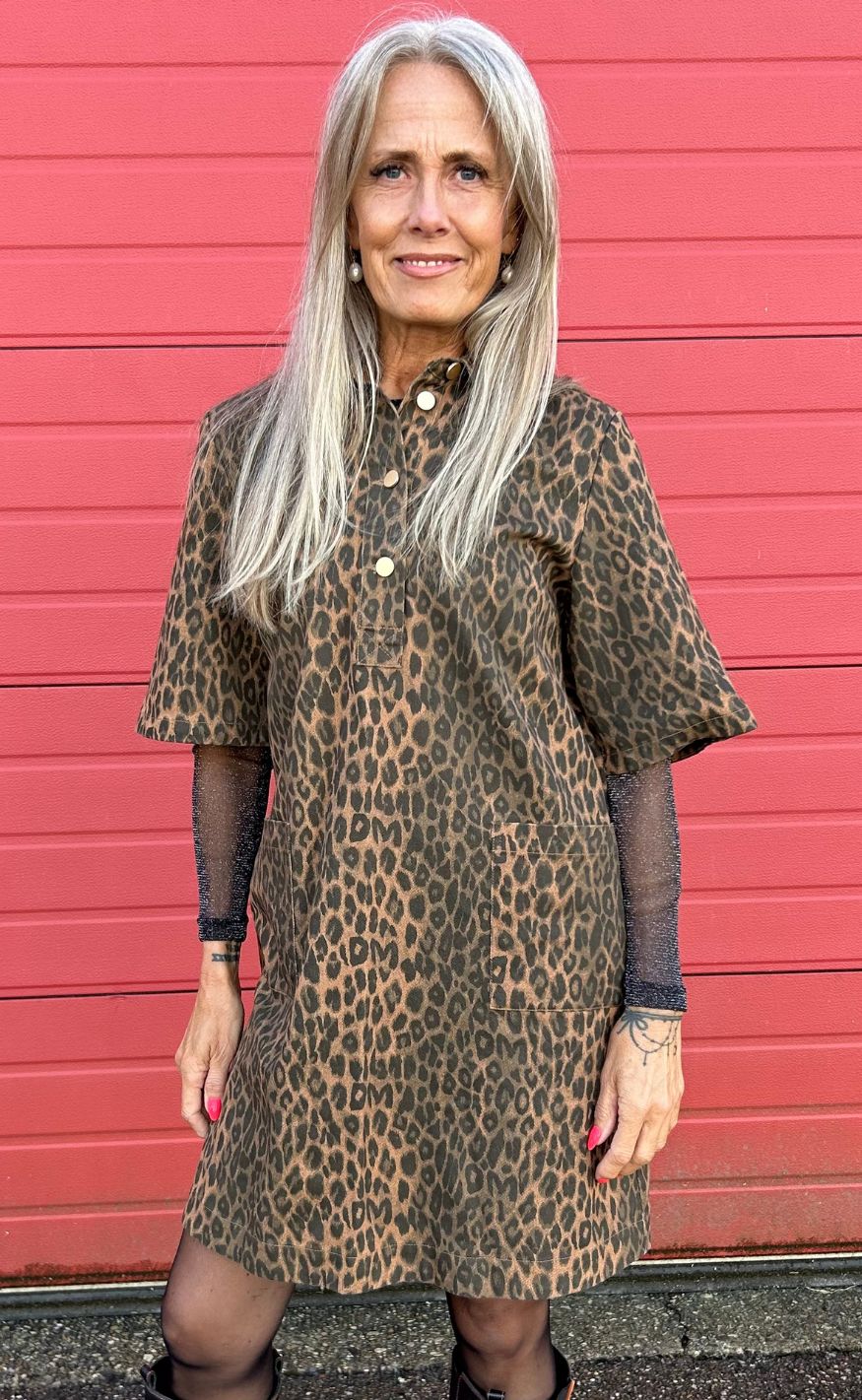 Say INA Copenhagen Bluse - Sofia - Black Glitter