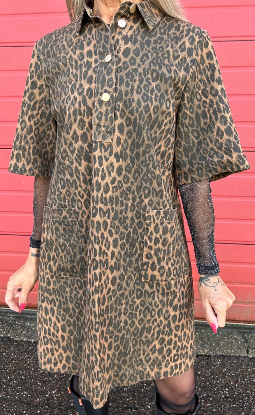 Say INA Copenhagen Bluse - Sofia - Black Glitter