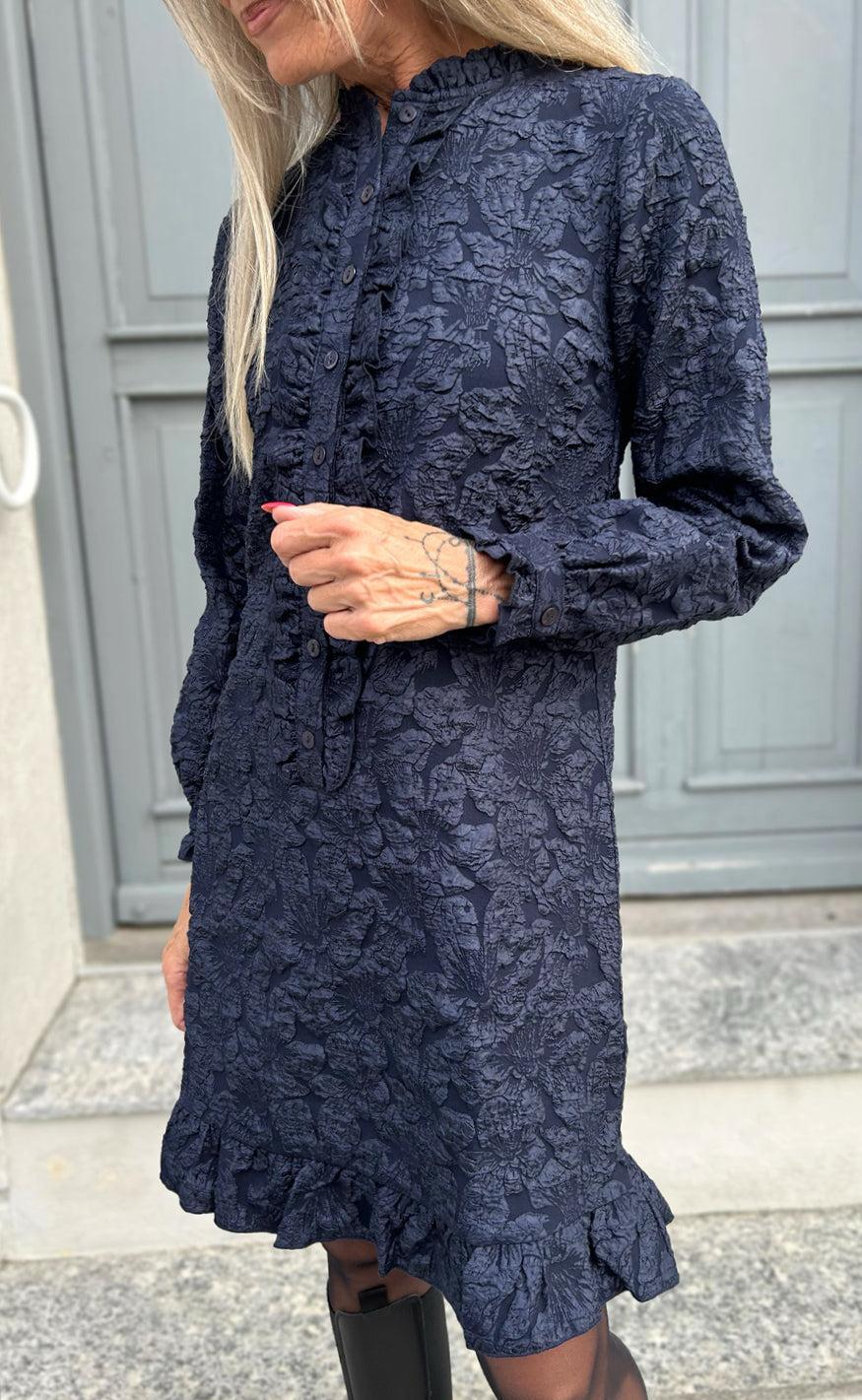 Say INA Copenhagen Kjole - Roxie - Navy Blue