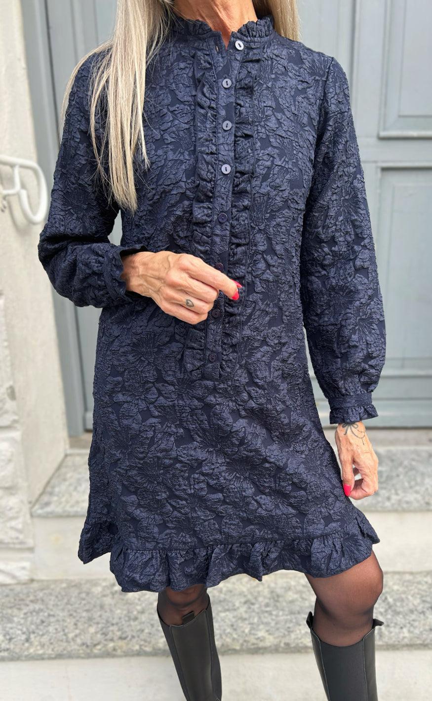 Say INA Copenhagen Kjole - Roxie - Navy Blue
