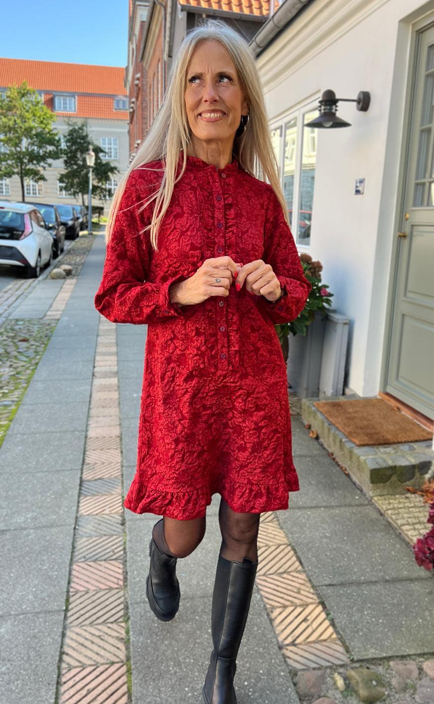 Say INA Copenhagen Kjole - Roxie - Red