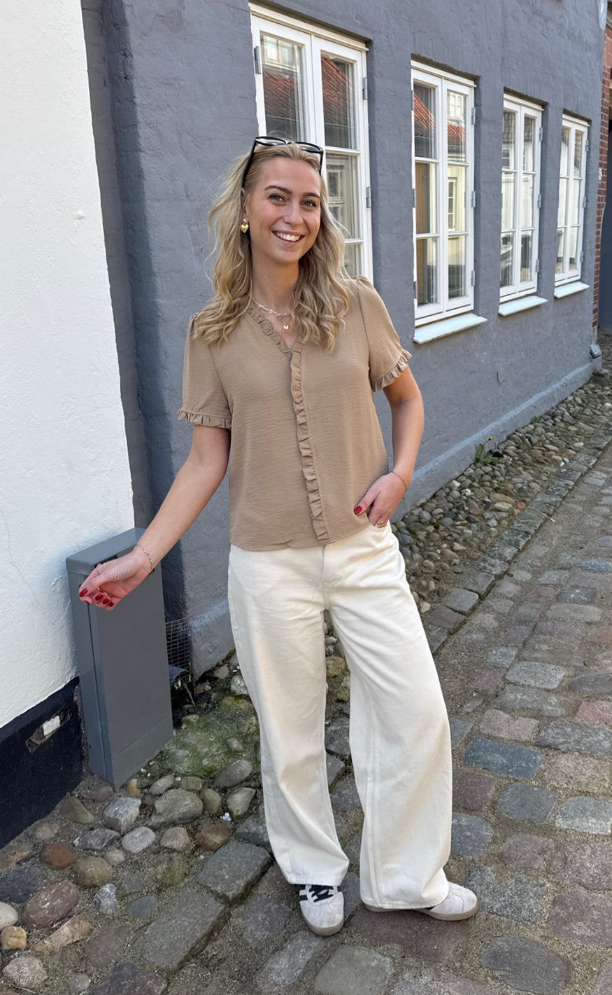 Say INA Copenhagen Top - Catja - Camel