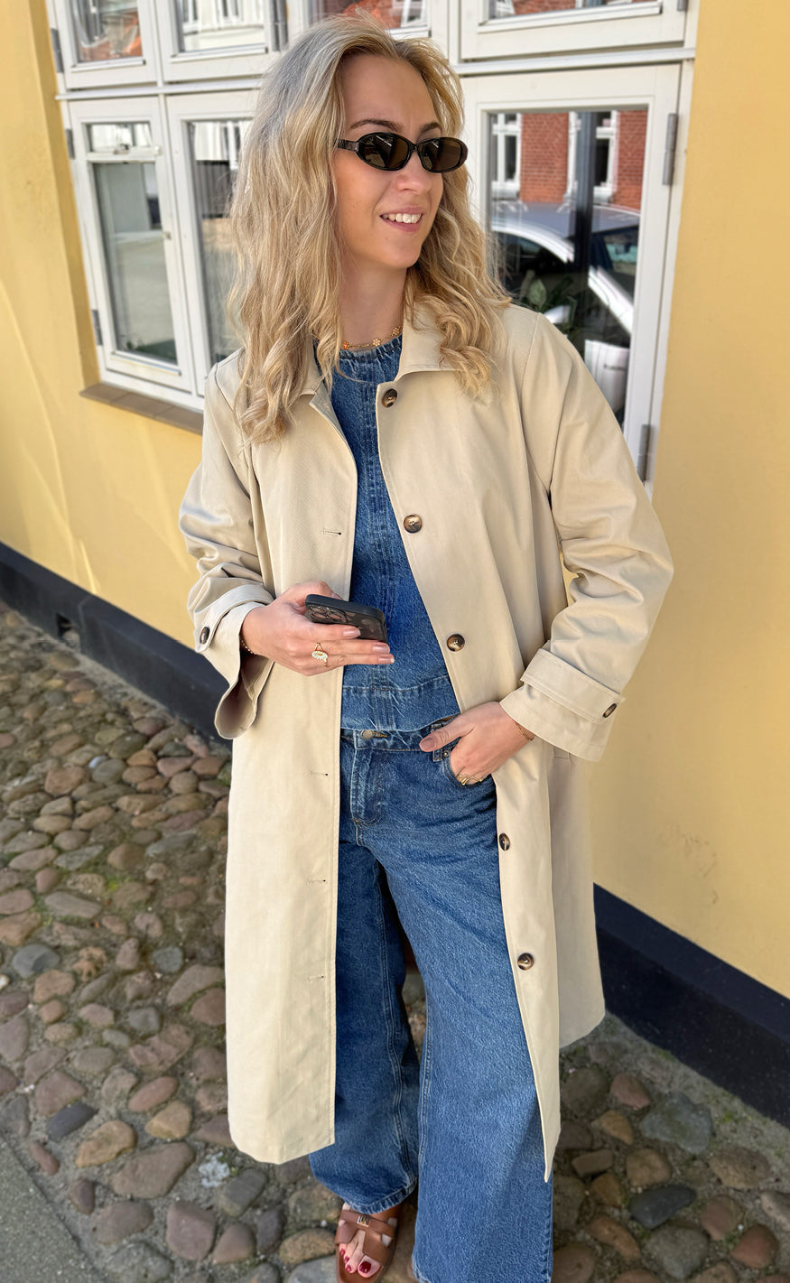 Say INA Copenhagen Trenchcoat - Louisa Long - Beige