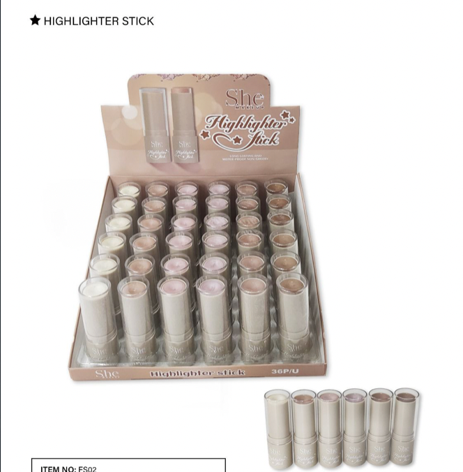 S.HE MAKEUP - PALO ILUMINADOR 36PC