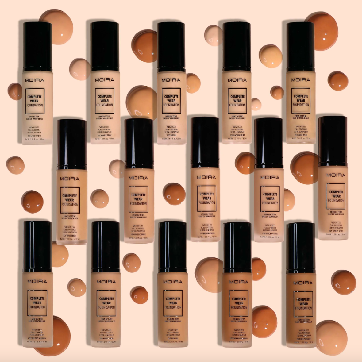 MOIRA - COMPLETE WEAR FOUNDATION