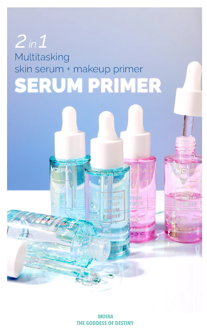 MOIRA - DEW YOU SERUM PRIMER - (3PCS)