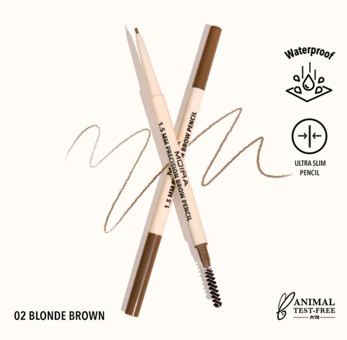 MOIRA- 1.5 MM PRECISION BROW PENCIL