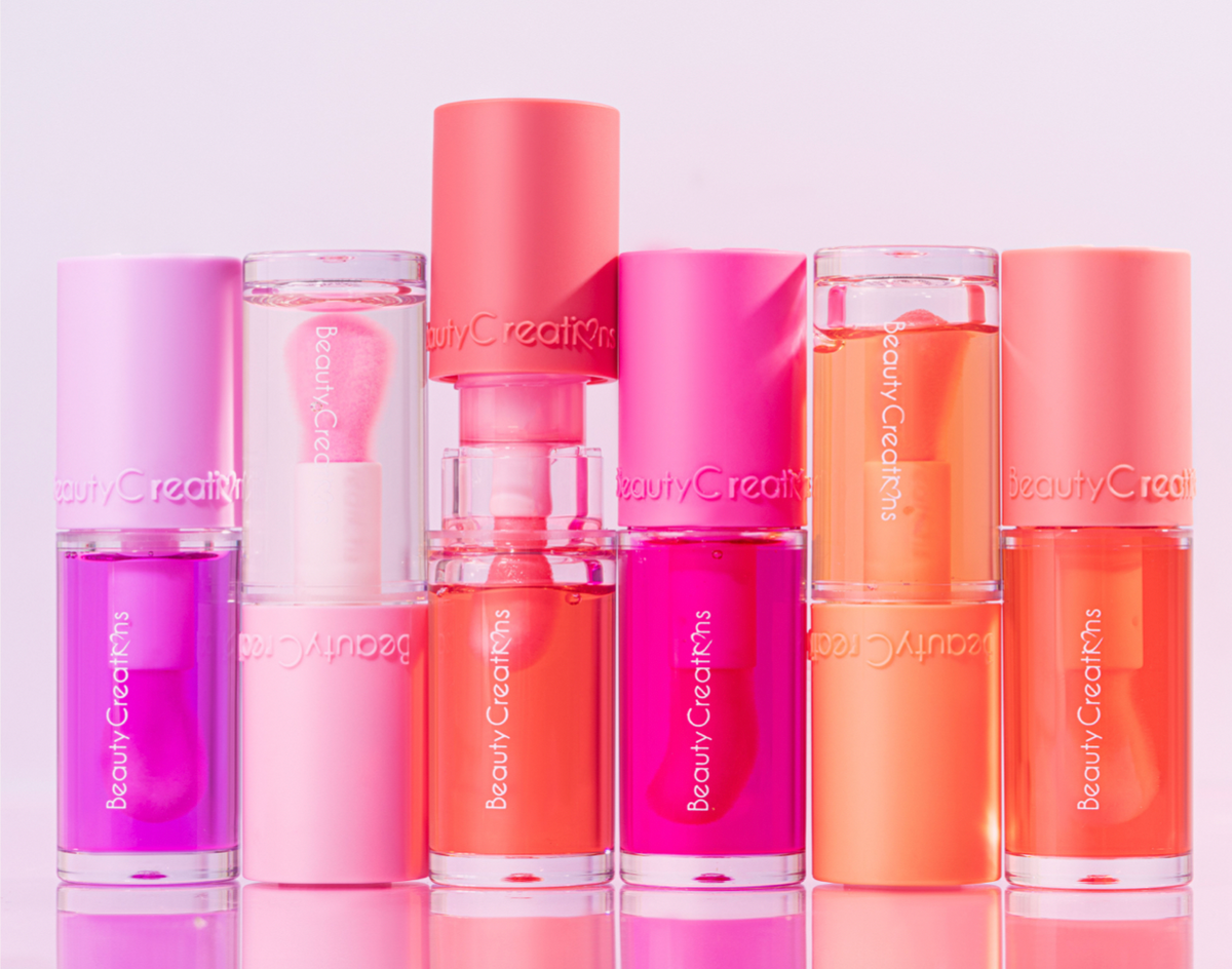 BEAUTY CREATIONS - ALL ABOUT YOU PH LIPS OILS- 6TONES  (6PCS EACH + TESTERS HALF OFF ) DISPLAY