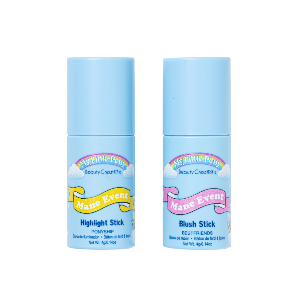 BEAUTY CREATIONS X MY LITTLE PONY - MANE EVEN BLUSH & HIGHLIGHT SET (1SET)